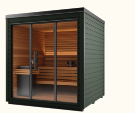 MIRA L in spruce green cladding